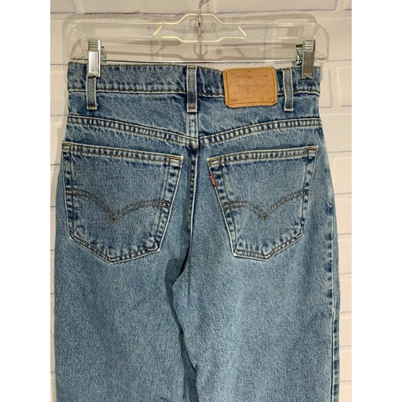 Vtg Levis 550 Relaxed Student Fit Sz 29x30 Mom Jeans 1990s Unisex - Picture 5 of 7